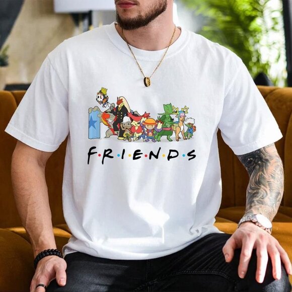Other - Cute One Piece Pokemon Friends Shirt